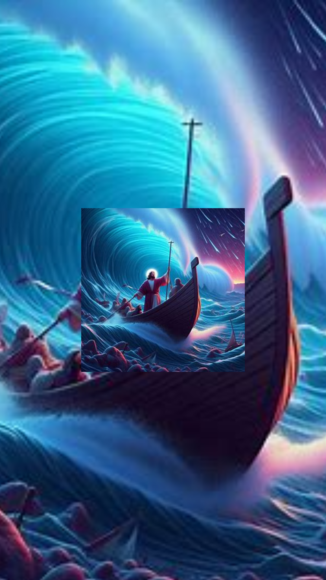 Jesus Acalma o Mar