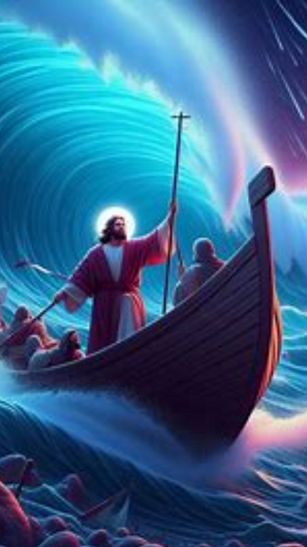 Jesus Acalma o Mar